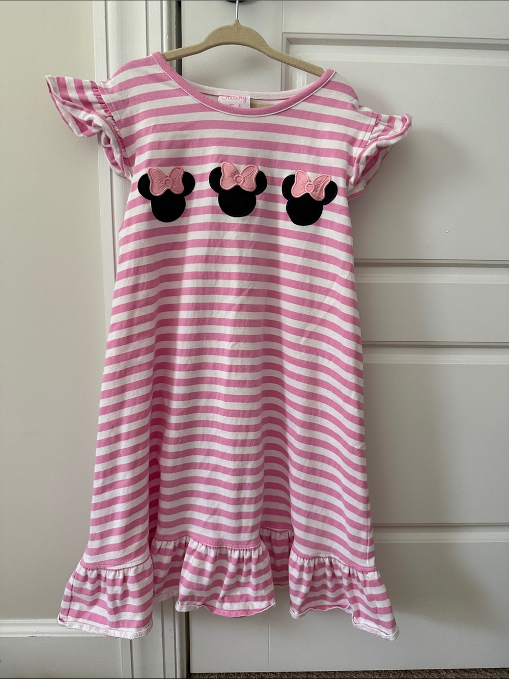 Stitchy Fish Minnie Striped Dress
